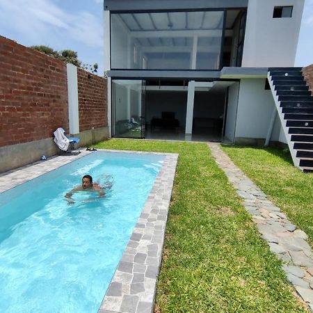 Casa De Playa Con Piscina Βίλα Ancon Εξωτερικό φωτογραφία