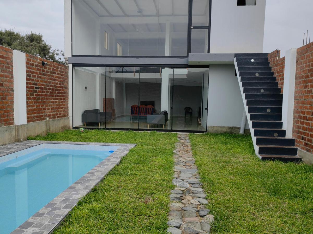 Casa De Playa Con Piscina Βίλα Ancon Εξωτερικό φωτογραφία