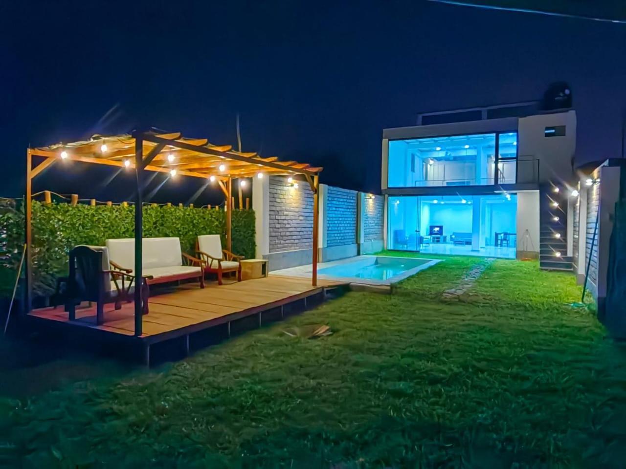 Casa De Playa Con Piscina Βίλα Ancon Εξωτερικό φωτογραφία