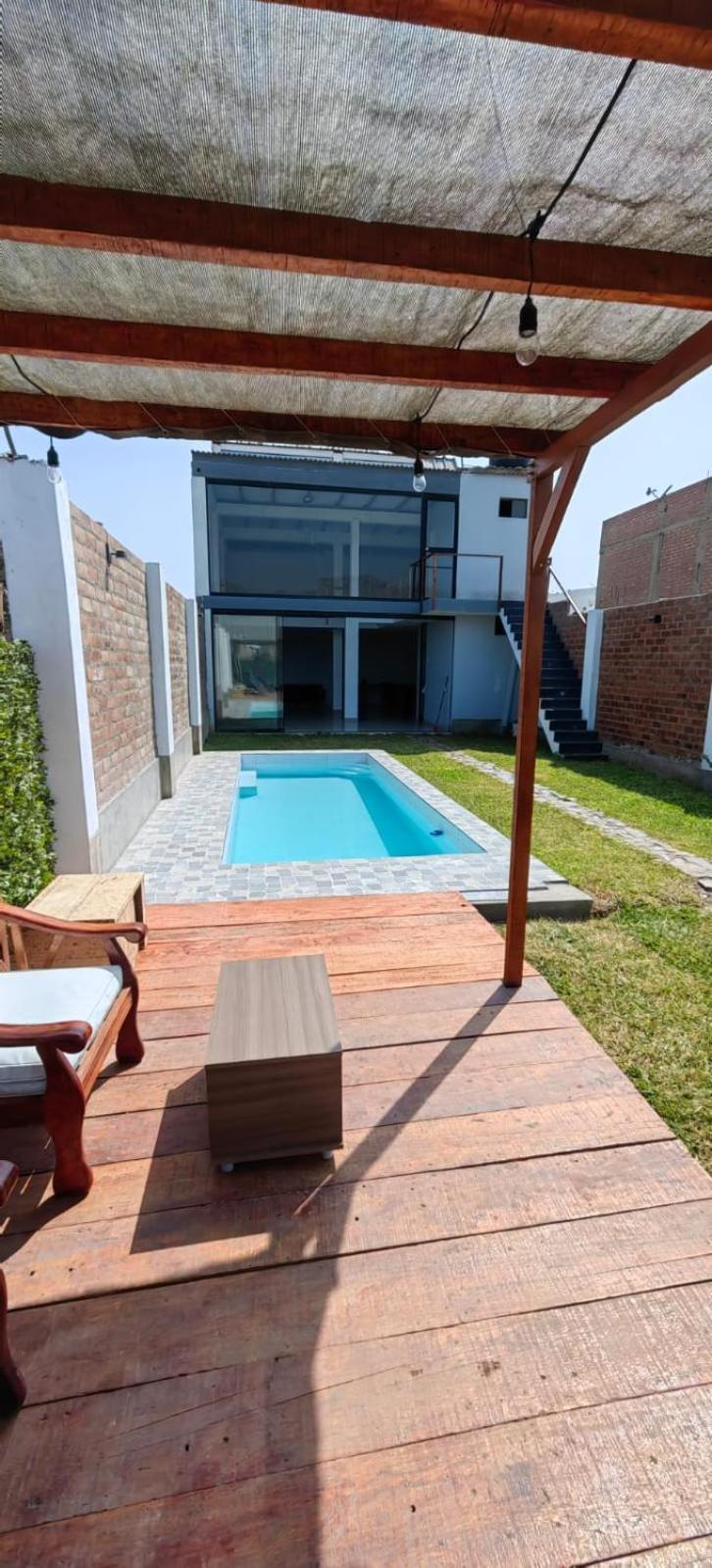 Casa De Playa Con Piscina Βίλα Ancon Εξωτερικό φωτογραφία