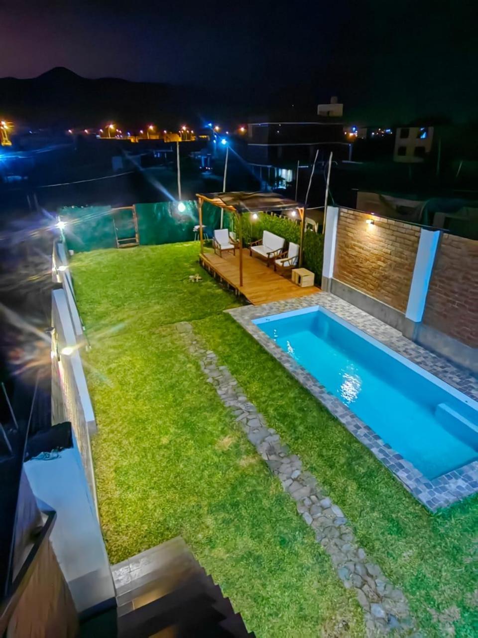 Casa De Playa Con Piscina Βίλα Ancon Εξωτερικό φωτογραφία
